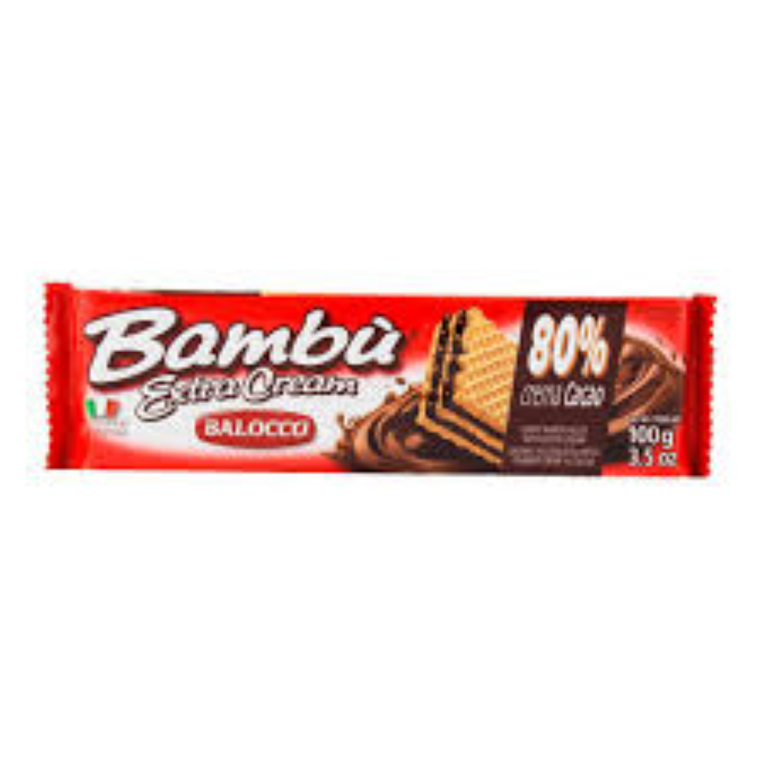 BALOCCO BAMBU CACAO 100G
